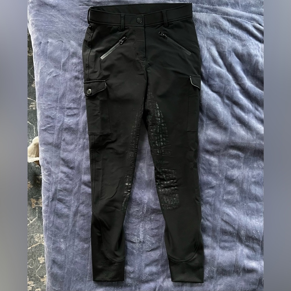 Cavallo Comina Grip Full Seat Breeches Size US 24 Black